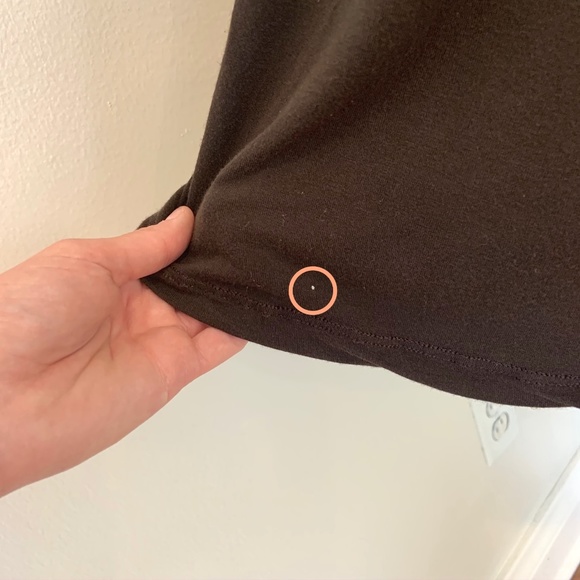 The Limited Dark Brown Twist Front Dress - Picture 5 of 6